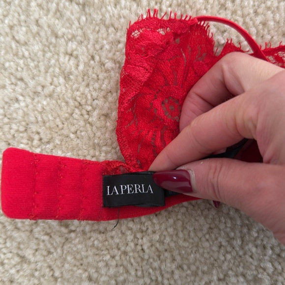 Red La Perla push up bra - Picture 3 of 3